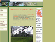 Tablet Screenshot of interpretaction.com